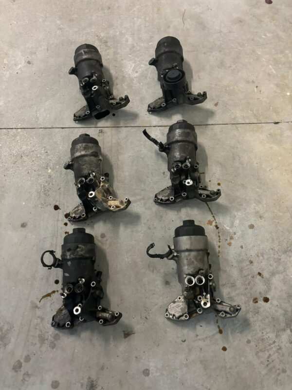 BMW m3 e92 soporte filtro aceite motor - Imagen 3