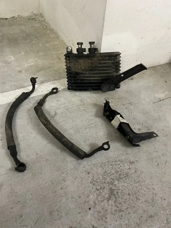 Mitsubishi lancer evo 7 8 9 kit radiador aceite