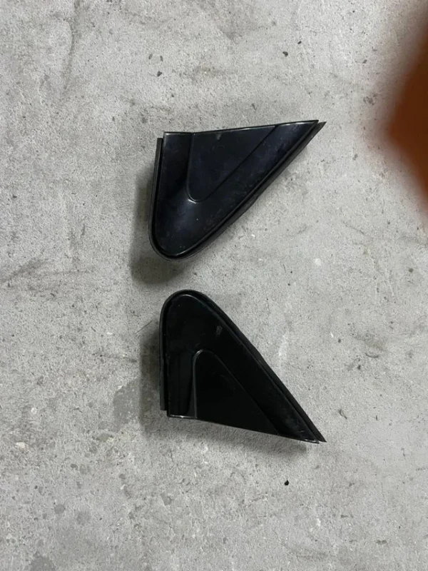 Mitsubishi lancer evo 7 8 9 plasticos retrovisor aleta