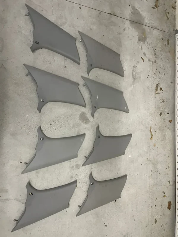 Mitsubishi lancer evo 7 8 9 Plasticos pilares