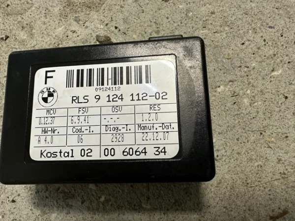 BMW m3 e92 modulo sensor lluvia