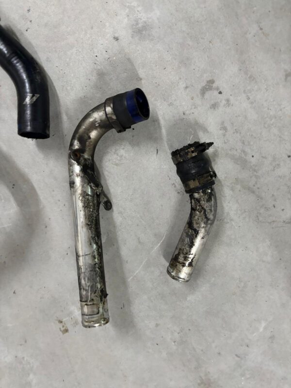 Mitsubishi lancer evo X 10 manguitos intercooler - Imagen 3