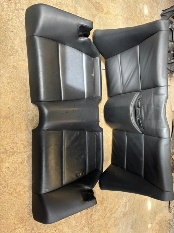 BMW m3 e46 asientos completos cuero negro - Imagen 6