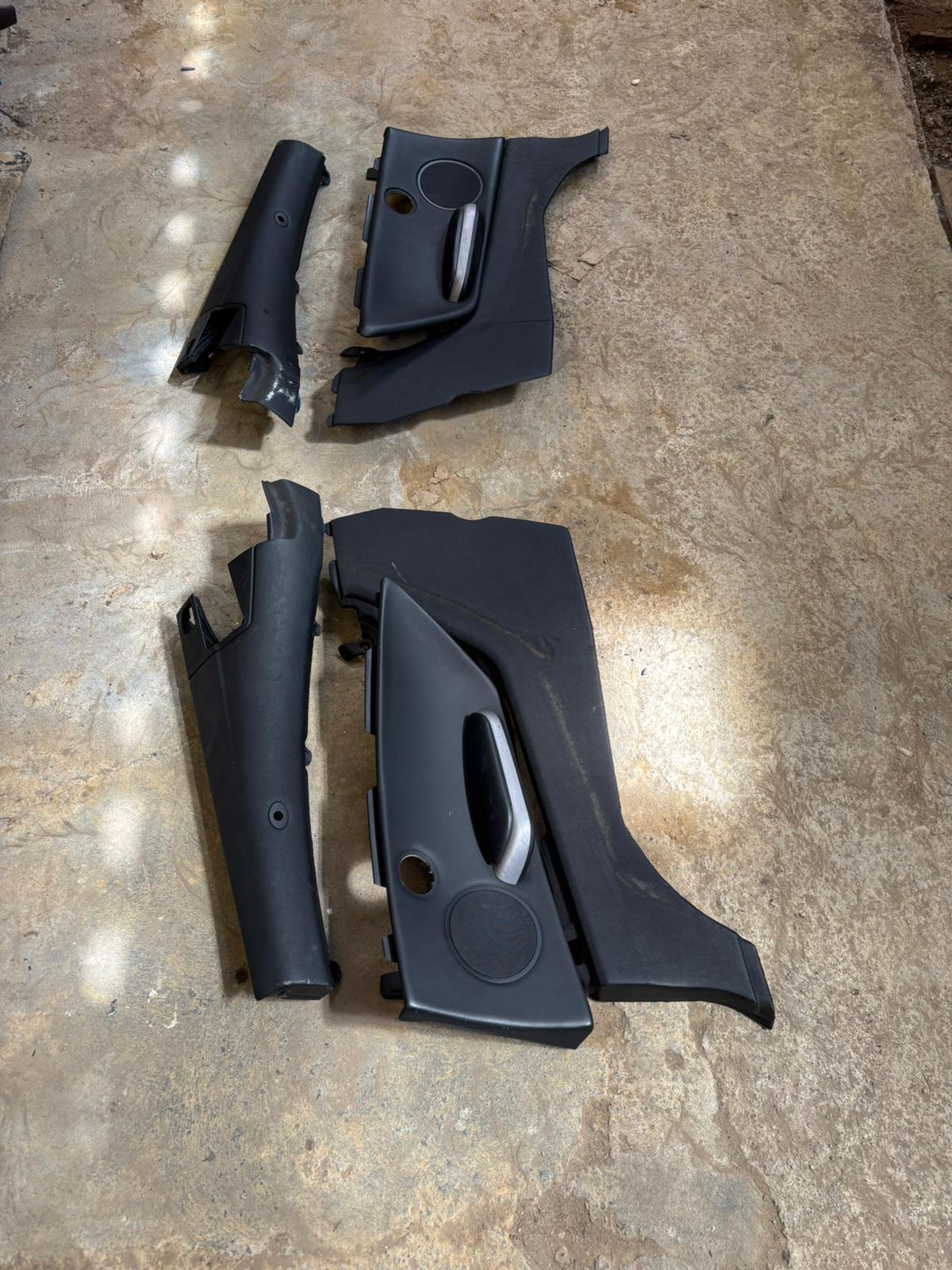 BMW m3 e46 paneles tapizados puertas