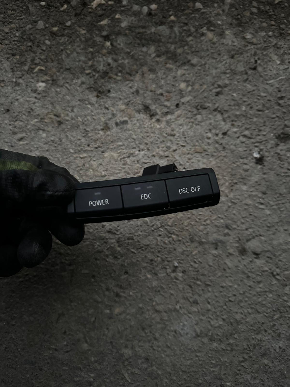 Bmw m3 e92 boton extras edc dsc power