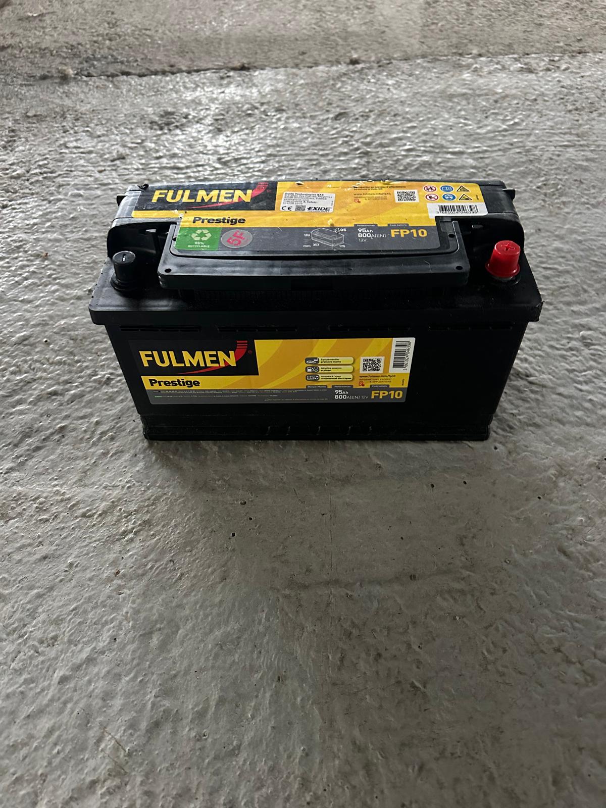 Bateria fulmen 12v 800 amperios 95ah NUEVA